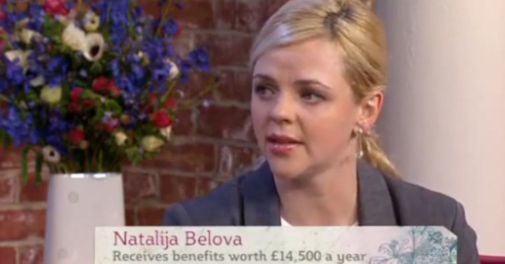 Didžiąją Britaniją pakraupinusi išeivė iš Lietuvos Natalija Belova davė atvirą interviu televizijai | 15min.lt - iseive-is-lietuvos-natalija-belova-5103e57173338