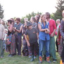 „Rainbow Gathering“ šeima nuspalvino Antazavės miestelio šventę