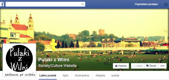 Pulaki z Wilni socialiniame tinkle „Facebook“